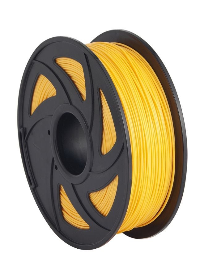 NIBEMINENT Normal PLA 3D Printer Filament Spool Yellow - Image 2
