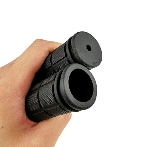 Zelerdo 2 Pairs Bike Handlebar Grips for Bikes (Black) - Image 5
