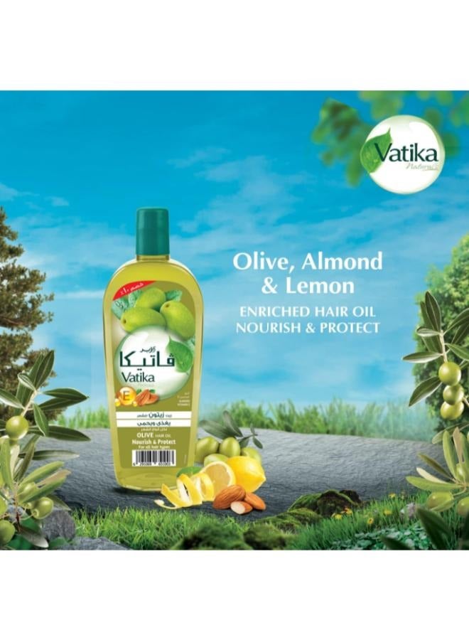 فاتيكا زيت زيتون للشعر  يغذي ويحمي 180مل - Image 3