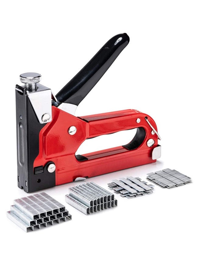 Bukela Heavy-duty U-nail Gun, 4-in-1 Stapler, Electric Staple Remover, Manual Brad Nail Gun, Electric Adjustable Furniture Stapler, Suitable for Wood, Carpentry, and Diy Decoration - Image 2