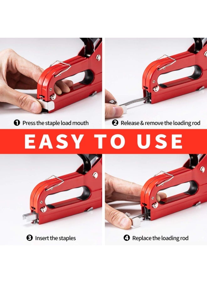 Bukela Heavy-duty U-nail Gun, 4-in-1 Stapler, Electric Staple Remover, Manual Brad Nail Gun, Electric Adjustable Furniture Stapler, Suitable for Wood, Carpentry, and Diy Decoration - Image 3