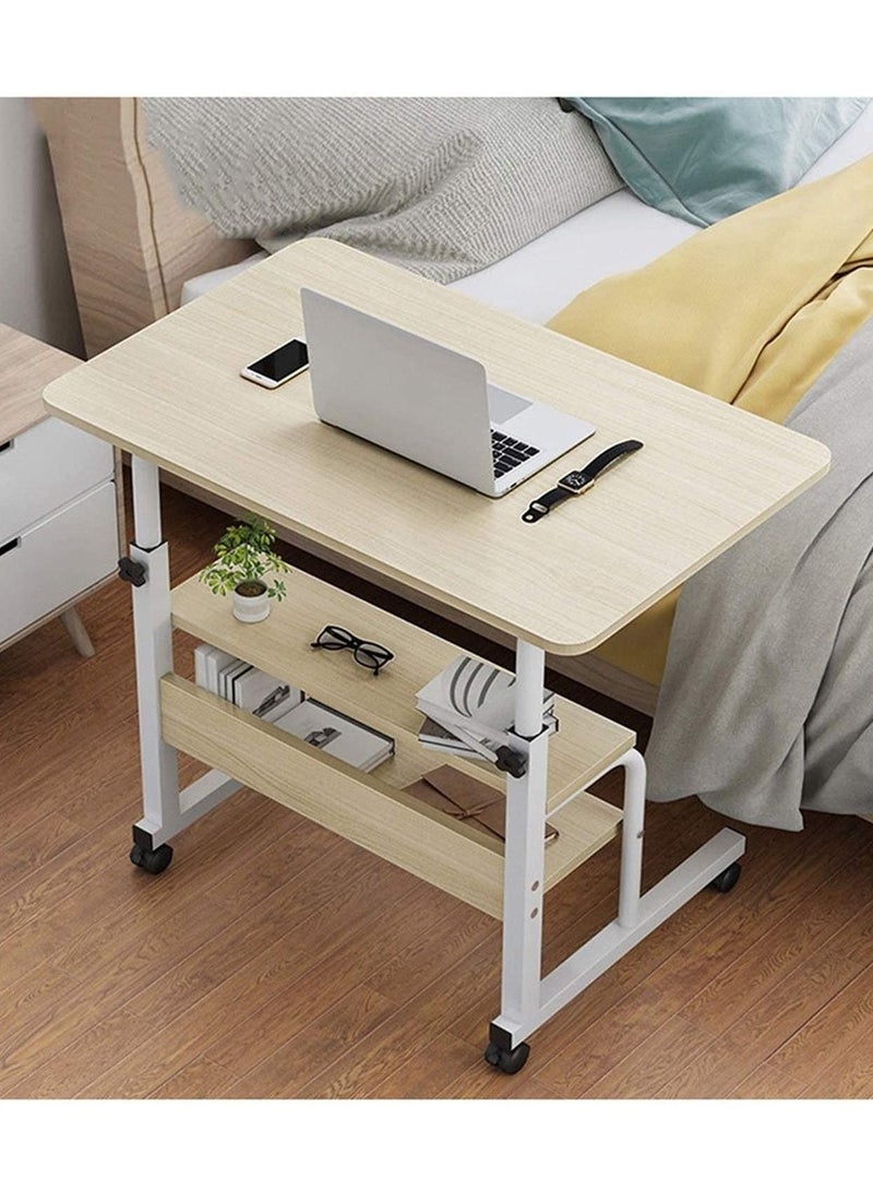 DubaiGallery طاولة رفع جانبية طاولة كسولة طاولة لابتوب بسيطة سرير منزلية بسيطة حديثة قابلة للتحريك طاولة سرير مكتب صغيرة أثاث طلابي - Image 3