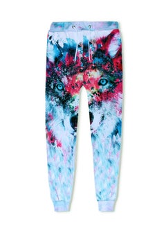 KUYING New One Piece Printed Legged Sports And Leisure Pants  - Image 1
