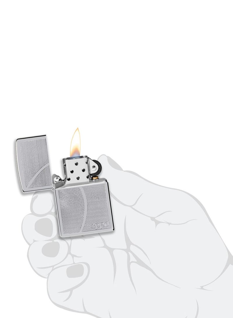 Zippo Ae400694 250 Zippo1 High Polish Chrome Windproof Lighter - Image 5