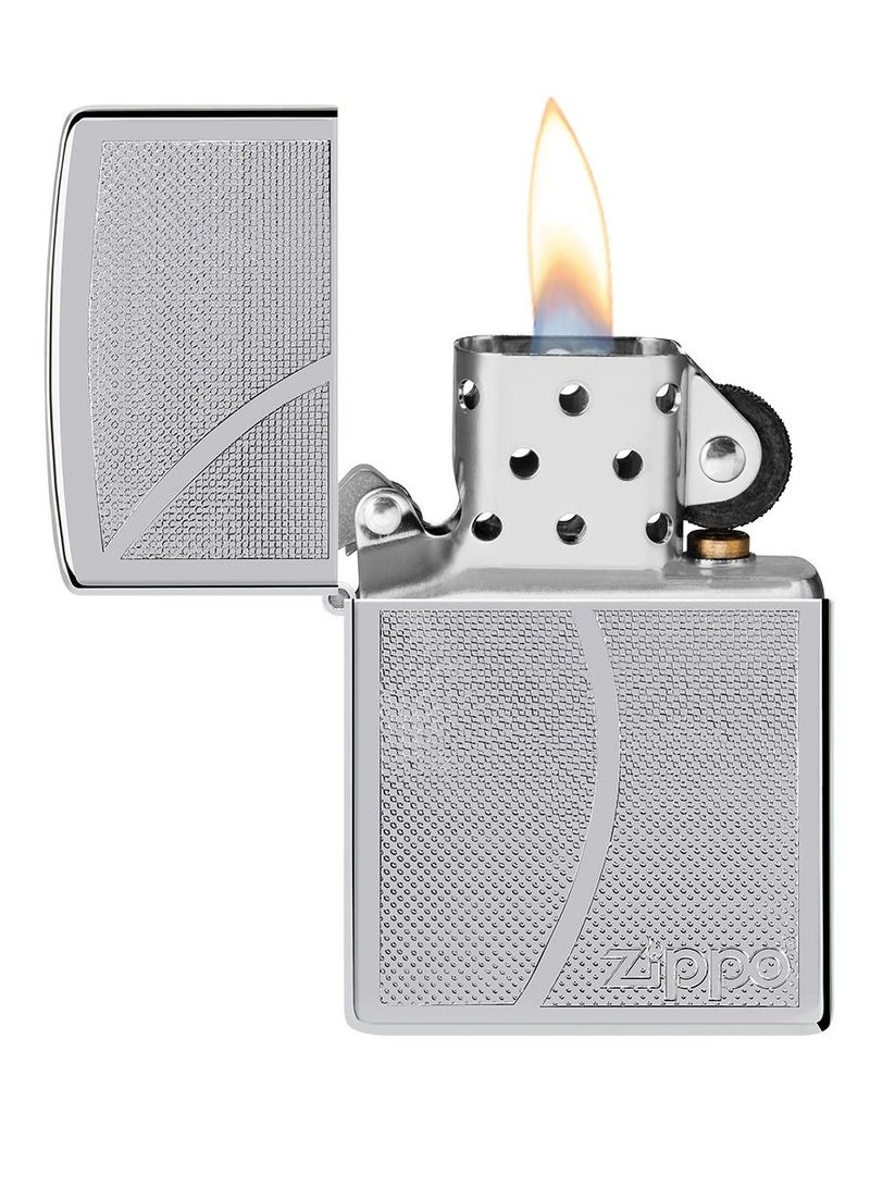 Zippo Ae400694 250 Zippo1 High Polish Chrome Windproof Lighter - Image 3