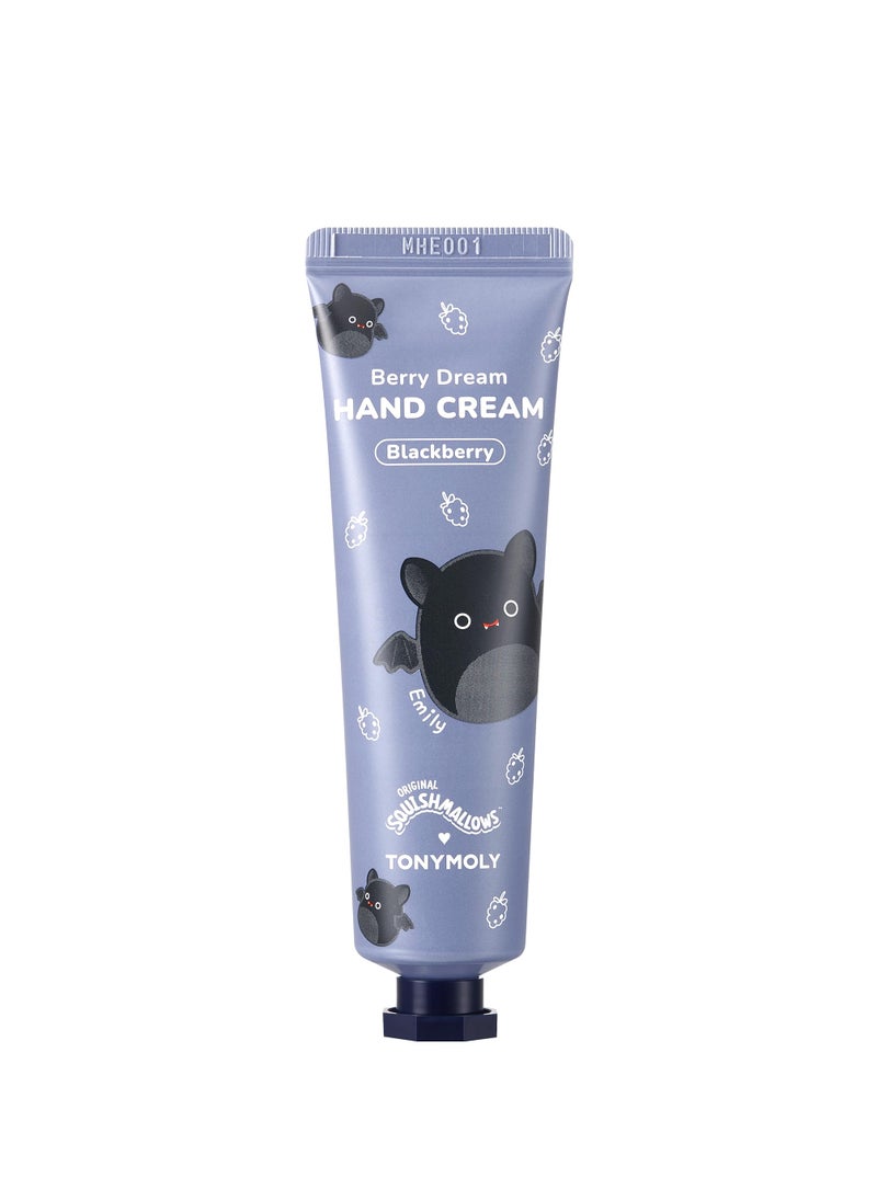 TONYMOLY TONYMOLY x Squishmallow Emily Berry Dream Blackberry Hand Cream  Rejuvenating and Hydrating 30ml 