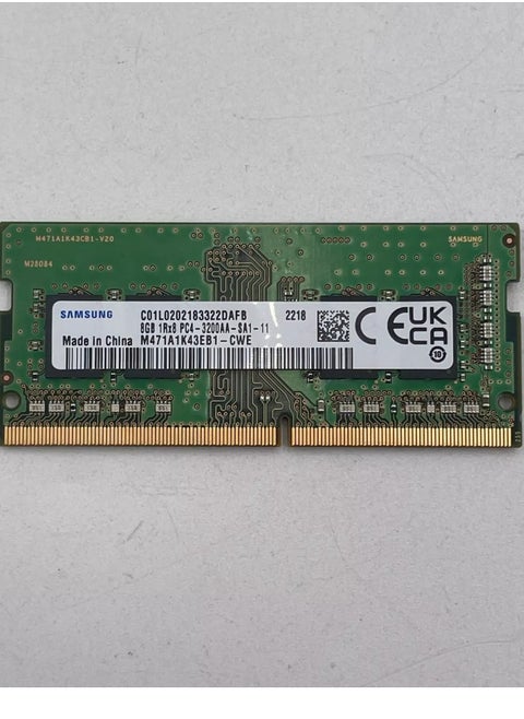 Samsung DDR4 RAM 8GB delivers high-speed performance with 3200MHz, ensuring smoother multitasking and faster application loading. Its universal compatibility makes it an easy upgrade for PCs and laptops. Designed for stability and efficiency, providing a seamless computing experience.
