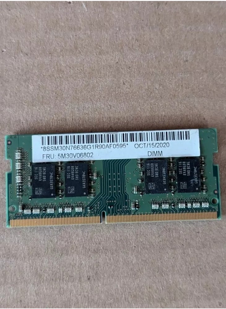 Generic - Samsung DDR4 RAM 8GB delivers high-speed performance with 3200MHz, ensuring smoother multitasking and faster application loading. Its universal compatibility makes it an easy upgrade for PCs and laptops. Designed for stability and efficiency, providing a seamless computing experience. - Image 1