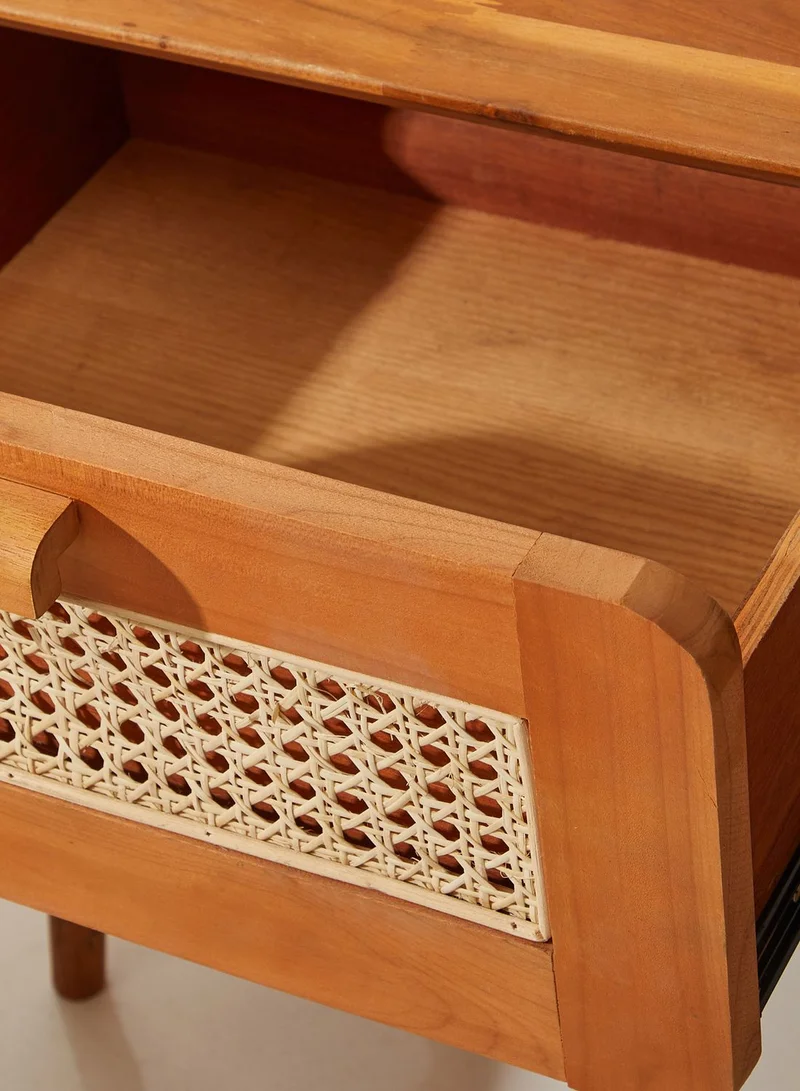 Ayra Wooden Bedside Table
