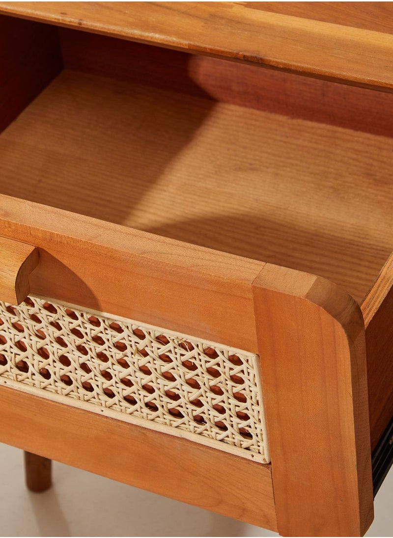 Ayra Wooden Bedside Table  - Image 3