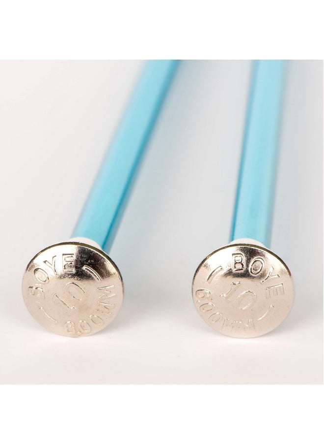 Boye 3216327010M Aluminum Straight Knitting Needles Set Us Size 10 10" L 2Pcs  - Image 5