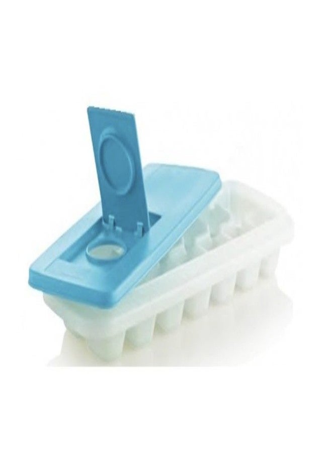 توبروير صينية مكعبات ثلج تابروير فريش آند بيور بقاعدة سيليكون مرنة، لون أزرق، جديد - Image 2