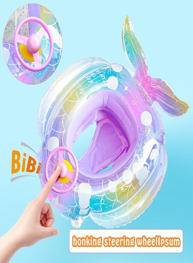 VPGS Baby Swimming Ring Inflatable Pool Float for Age 6-36 Months Toddler Kids,Children Swim Ring with Float Seat - Image 4