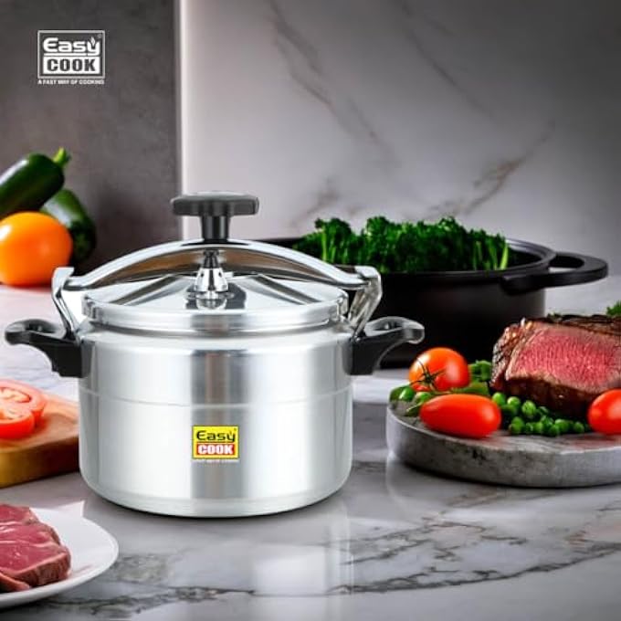 Easy Cook Easycook 15 Ltr Arabic Pressure Cooker  Durable Aluminum Build  Multi Safety Device  Fast Cooking  Available In 5L 7L 9L 11L 15L 20L 25L 15 Ltr - Image 3