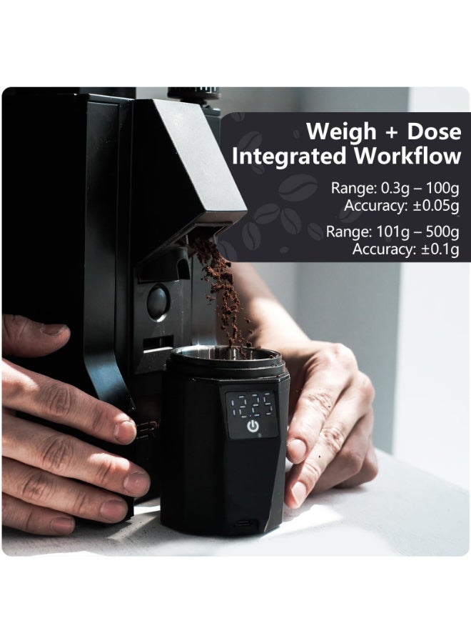 Arabest WeightBrew Digital Dosing Cup with LED Display, 0.05g High Precision Coffee Scale, Espresso Scale, Dosing & Brewing Coffee Accessories, Perfectly Measures Coffee Grounds - 1.1 lbs/500 g - Image 4