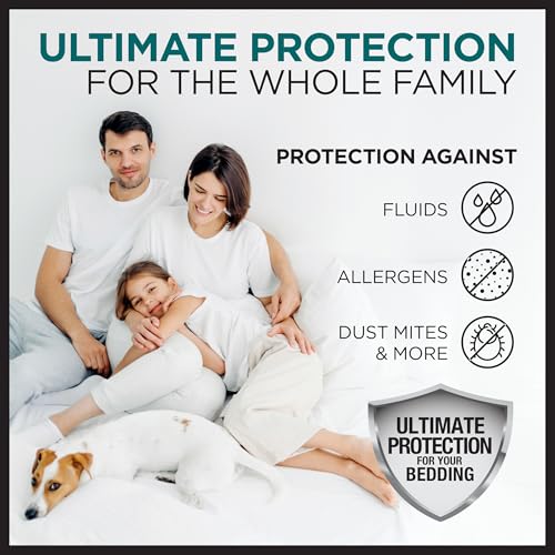 Protect-A-Bed AllerZip Queen 20" x 30" Pillow Protectors (Set of 2), Bed Bug and Dust Mite Proof, Noiseless and Odor-Resistant Pillow Covers, 100% Waterproof, Machine Washable - Image 5
