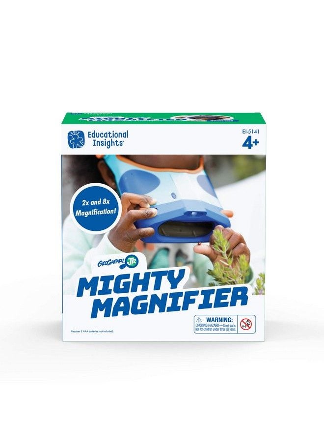 Educational Insights Geosafari Jr. Mighty Magnifier Explorer Glasses For Day Or Night Viewing Ages 4+  - Image 5