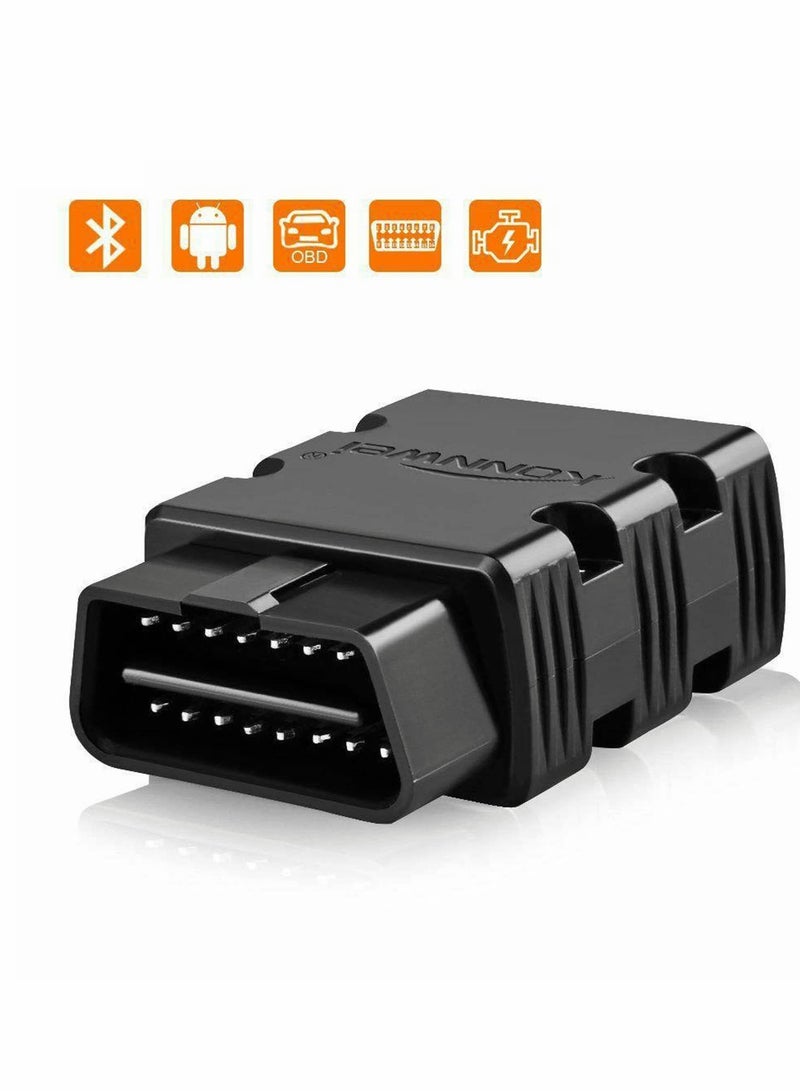OBD2 Bluetooth Scanner, Bluetooth Wireless OBD-II Car Auto Diagnostic Scan Tools - Image 4
