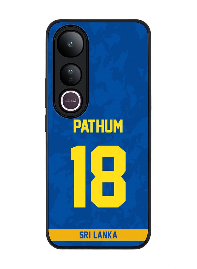 Stylizedd For vivo V50 Lite Case,Slim fit Camera Protection, Shockproof Thin Phone cover  - Sri lanka Pathum Nissanka, Jersey No 18