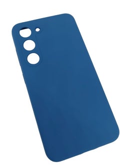 Blue Sky Compatible with Samsung Galaxy S23 Case Liquid Silicone Case Full Body Protective Cover Shockproof Slim Phone Case Anti-Scratch Soft Microfiber Lining  - Image 2