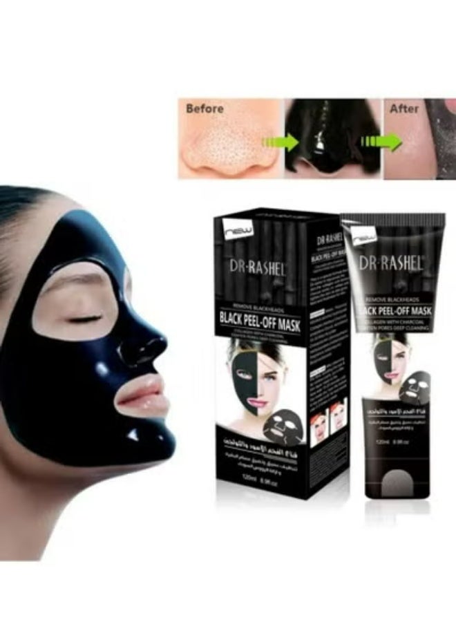 RASHELL Bamboo Charcoal  Peel off Mask  Remove Blackheads 120 g