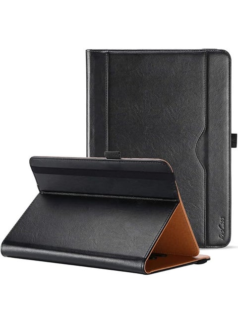 Universal Case For 9 10 Inch Tablet Stand Folio Universal Tablet Case Protective Cover For 9 Inch 10.1 Inch Touchscreen Tablet With Adjustable Fixing Band And Multiple Viewing Angles Black