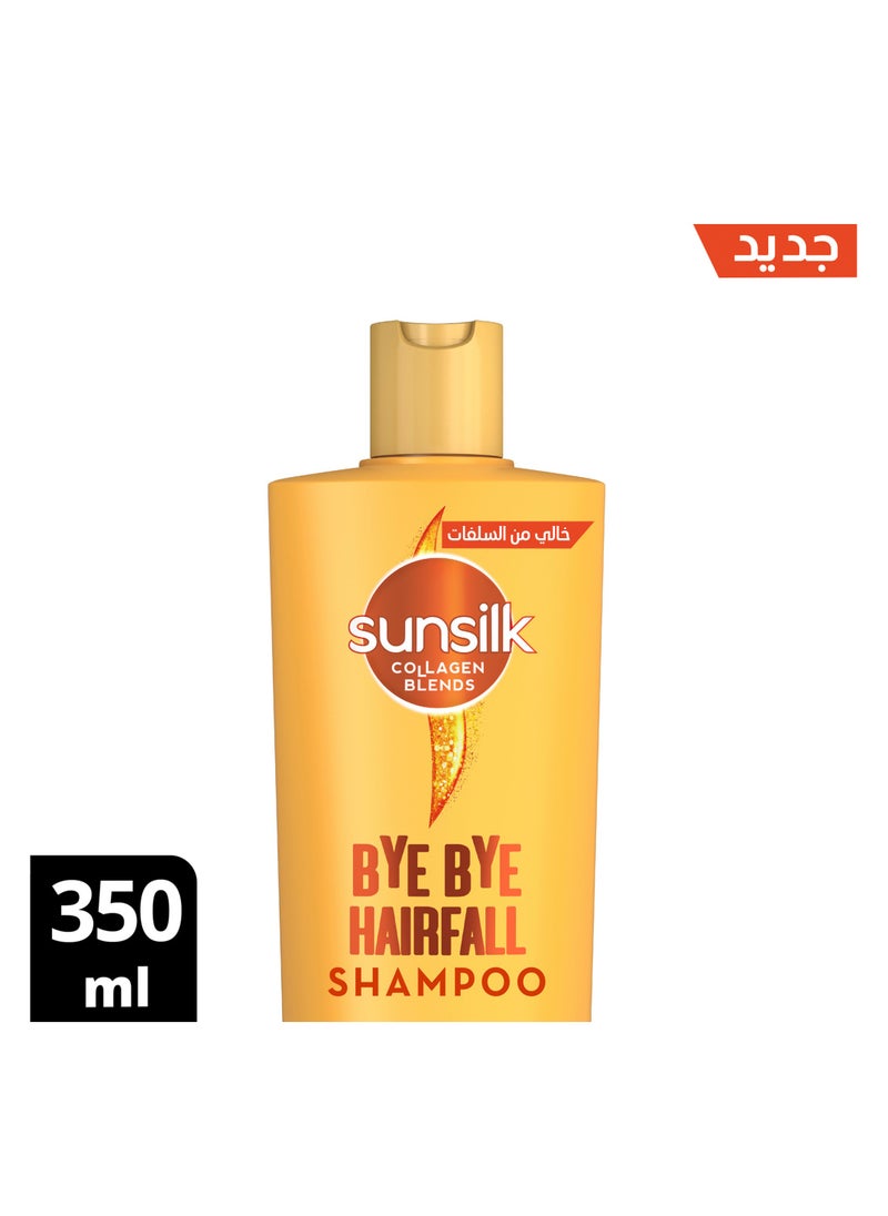 Sunsilk - Collagen Blends sulfate free Shampoo, Bye Bye Hair Fall with Collagen & Ceramide 350ml - Image 1