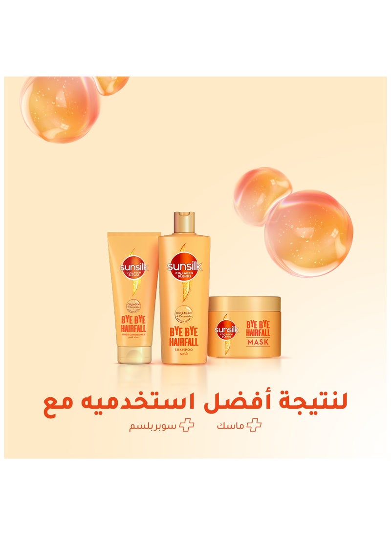 Sunsilk - Collagen Blends sulfate free Shampoo, Bye Bye Hair Fall with Collagen & Ceramide 350ml - Image 1