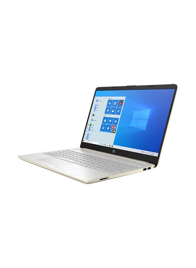 HP 15-DW200 (الإصدار المحدث) لابتوب بشاشة 15.6 بوصة، مع معالج Core i5-1035G1/ذاكرة RAM سعة 8GB/قرص SSD سعة 1TB/رسوميات Intel UHD باللون الذهبي الطبيعي الفاتح - Image 2