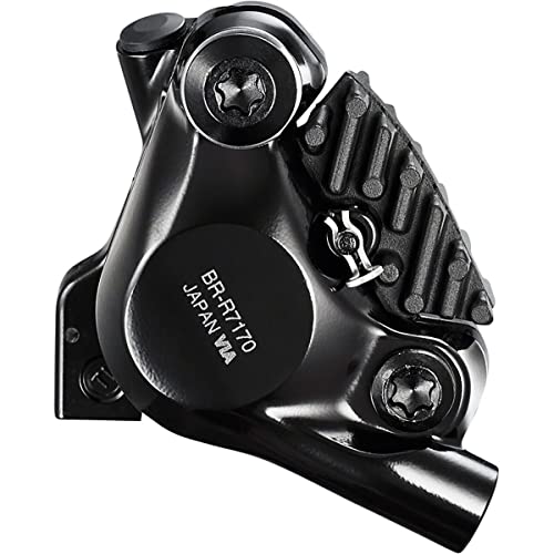 SHIMANO 105 BrR7170 Flat Mount Disc Brake Caliper Black Front - Image 3