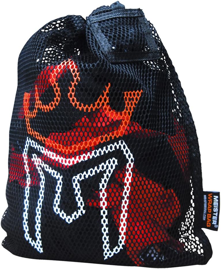 Meister WRAP Bag for Washing MMA & Boxing Hand Wraps - Drawstring Mesh Large - Image 2