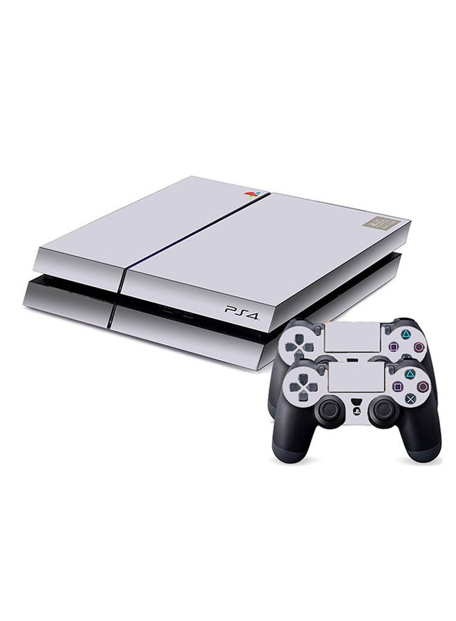Full Body Decal Skin Sticker Cover For PS4 PlayStation Console And 2 Controllers - Image 2