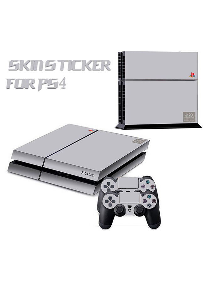 Full Body Decal Skin Sticker Cover For PS4 PlayStation Console And 2 Controllers - Image 3