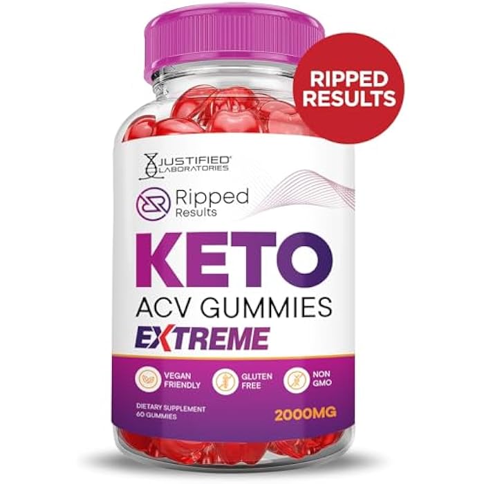 Justified Laboratories جستيفيد لابوراتوريز ريبيد ريزالتس كيتو ACV جوميز إكستريم 2000MG ريبيد ريزالتس كيتو جوميز خل التفاح مصنوعة من مسحوق عصير الرمان والبنجر B12 نباتية غير معدلة وراثيًا 60 جوميز - Image 4