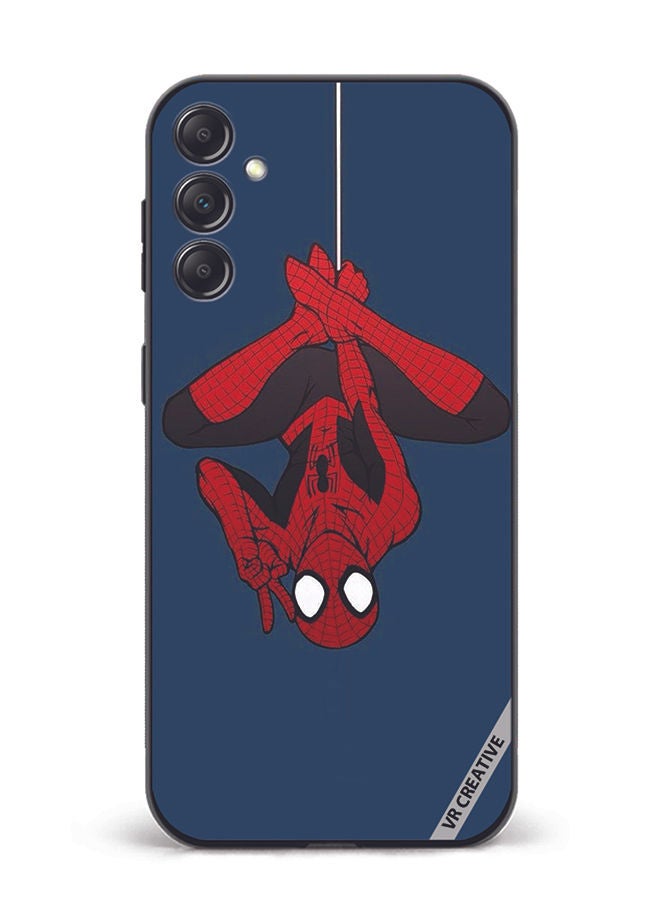 VR CREATIVE Protective Case Cover For Samsung Galaxy A34 Spiderman Design Multicolour - Image 1