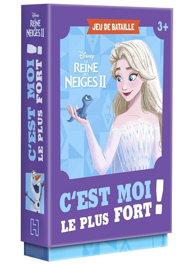 LA REINE DES NEIGES 2 - Jeu de cartes - C'est moi le plus fort ! - Bataille - Disney