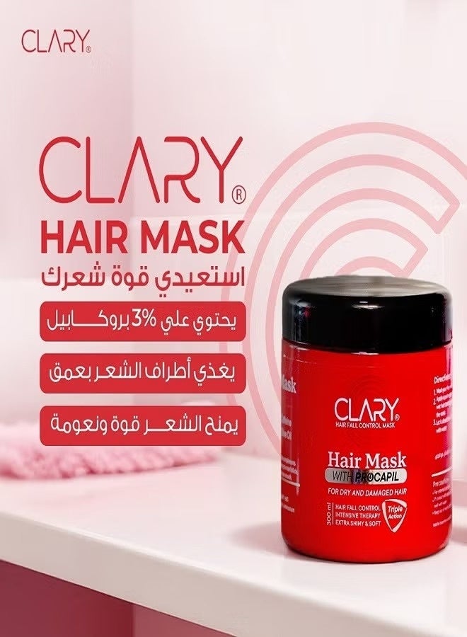 CLARY Hair Mask With Procapil 300ml - Image 4