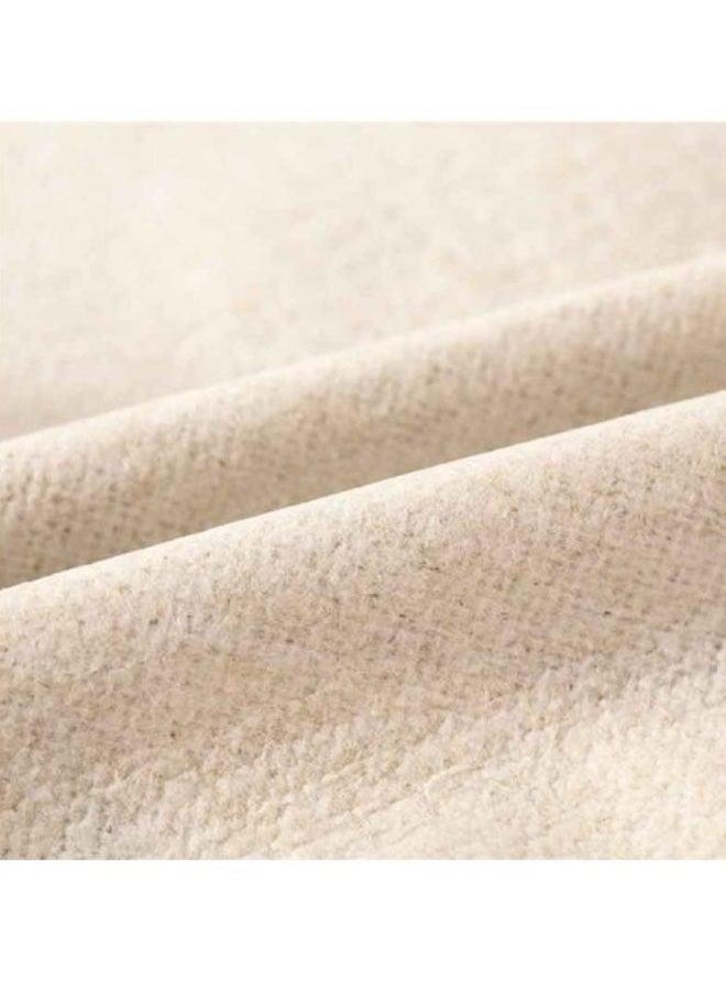 Generic Zigzag Linen Pillowcase Combination Yellow/Grey/White 45x45x1cm  - Image 4