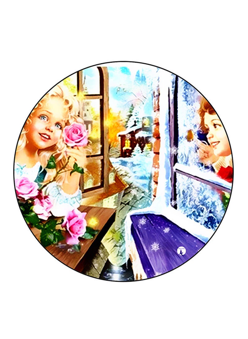 RKN Vintage Art Printed Fridge Magnet Multicolour - Image 2