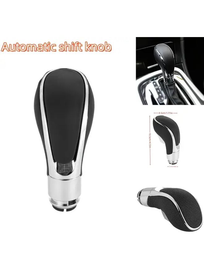 Automatic Black Shift Knob With Holes Compatible With Regal Insignia Astra J 2008 2016 6 Speed Manual Transmission Car Gear Stick Lever - Image 1