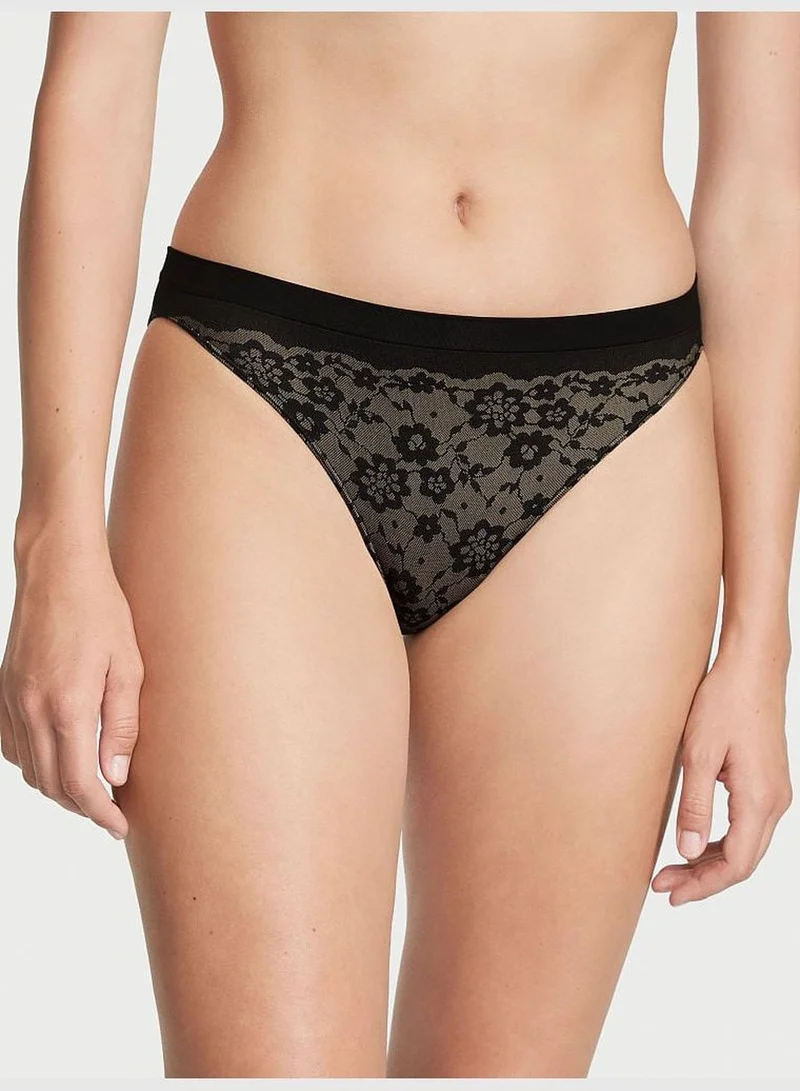 Victoria's Secret Seamless Posey Lace Bikini Panty