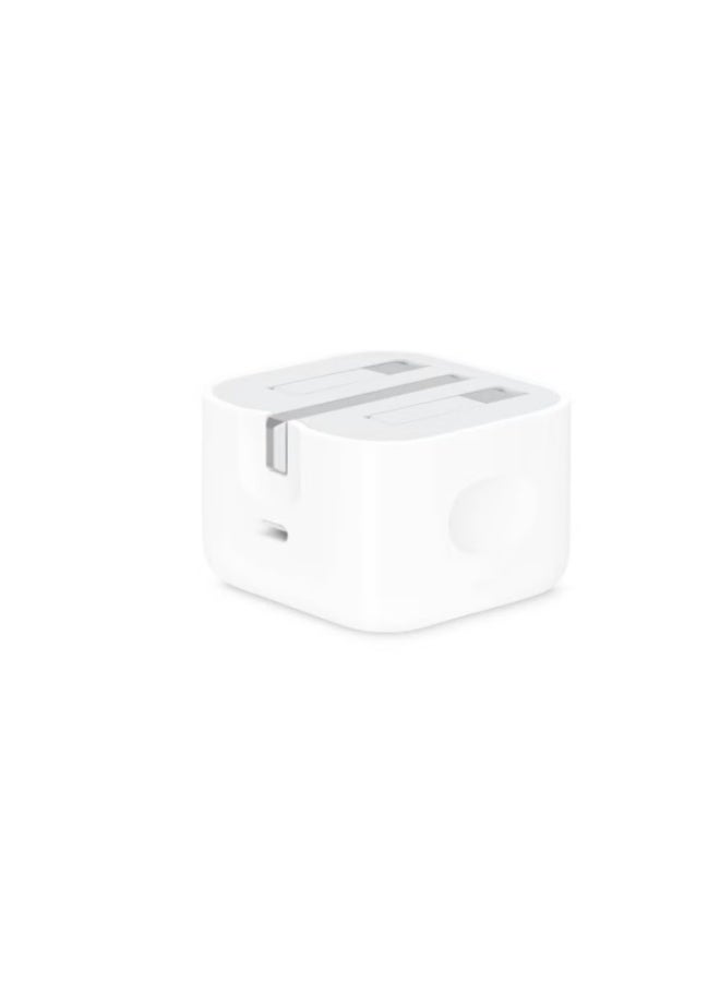ION 25W USB C Wall Charger White Type C Plug Three Prong Plug Charging Plug Power Plug Charger Head Type C Charger Head Original Samsung Charger Head Original iPhone Charger Head USB Charger iPhone Charger Type C Charger Galaxy Charger Three Prong Charger - Image 2