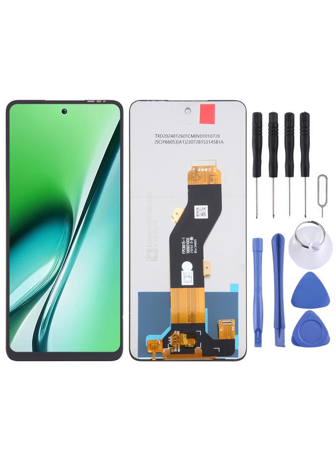 إيروريكس بديل لشاشة LCD الأصلية لجهاز itel RS4 مع مجموعة رقمية كاملة - Image 1