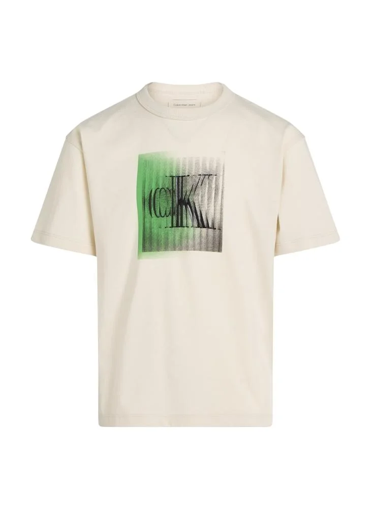 كالفن كلاين جينز Youth Essential Logo T-Shirt