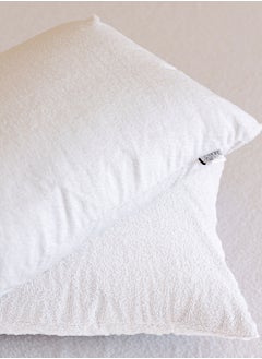 More cottons Pillow protector set of 2 (White)50x70cm 