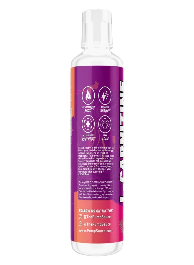Pump Sauce Lean Sauce L-Carnitine Liquid 3500mg - Passion Berry - Image 2