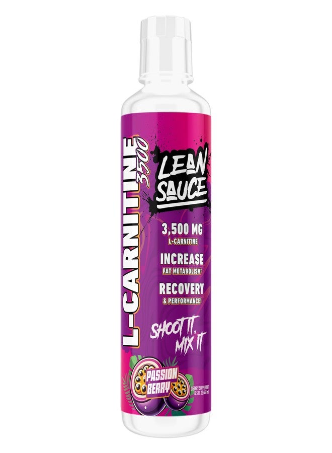 Pump Sauce Lean Sauce L-Carnitine Liquid 3500mg - Passion Berry - Image 1