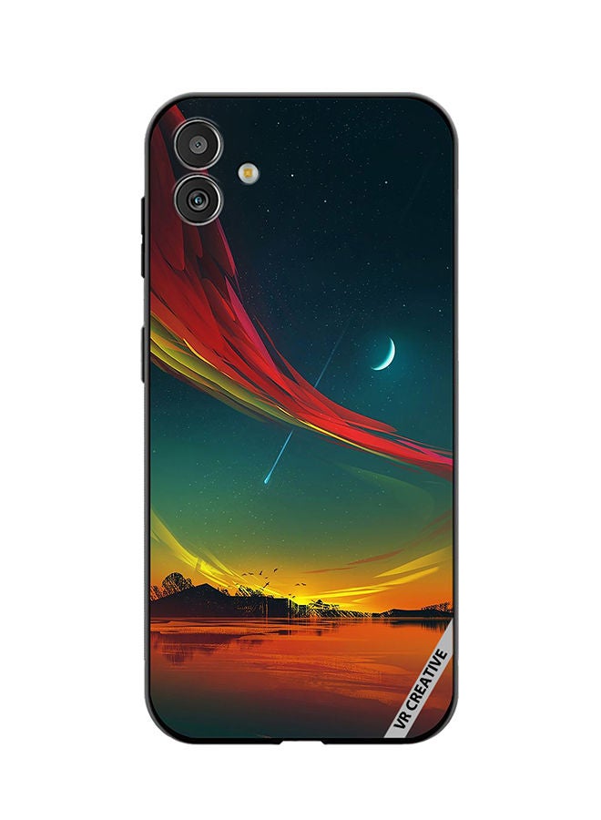 VR CREATIVE Protective Case Cover For Samsung Galaxy M13 5G The Moon And The Stars Design Multicolour - Image 1