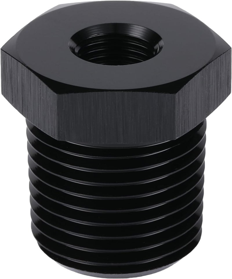 Podavelle 1/2 NPT Male to 1/8 NPT Female Bushing Reducer Adapter - Image 3