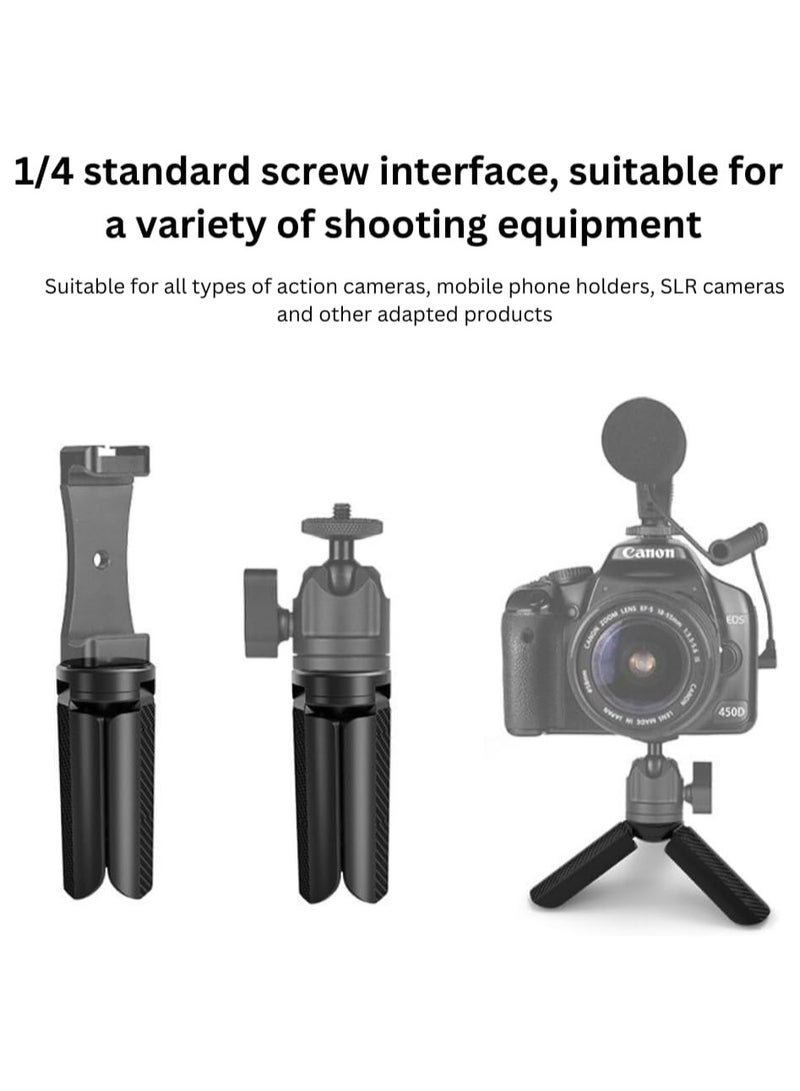 Mini Tripod Desktop Stand Extension Holder Compatible with DJI OSMO Pocket 3/ Pocket 2, DJI Action 4/3, Insta360 X2/ X3/ X4, Gopro Camera Accessories  - Image 3